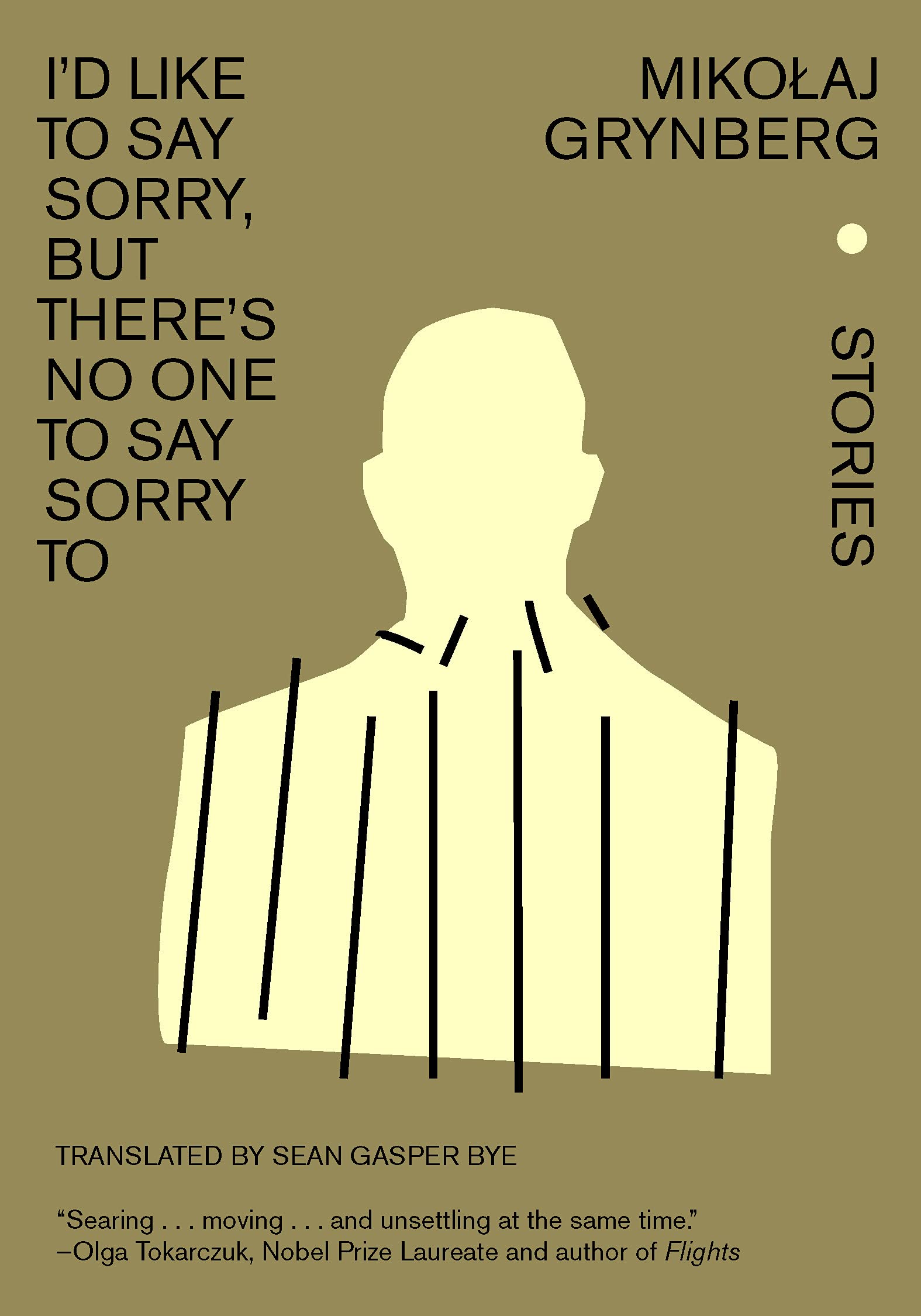 Book cover for "I'd Like to Say I'm Sorry, But There's No One to Say Sorry To" by Mikołaj Grynberg